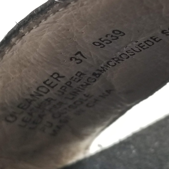 Umberto Raffini Oleander Wedge Heels Sandals Black - Picture 8 of 8